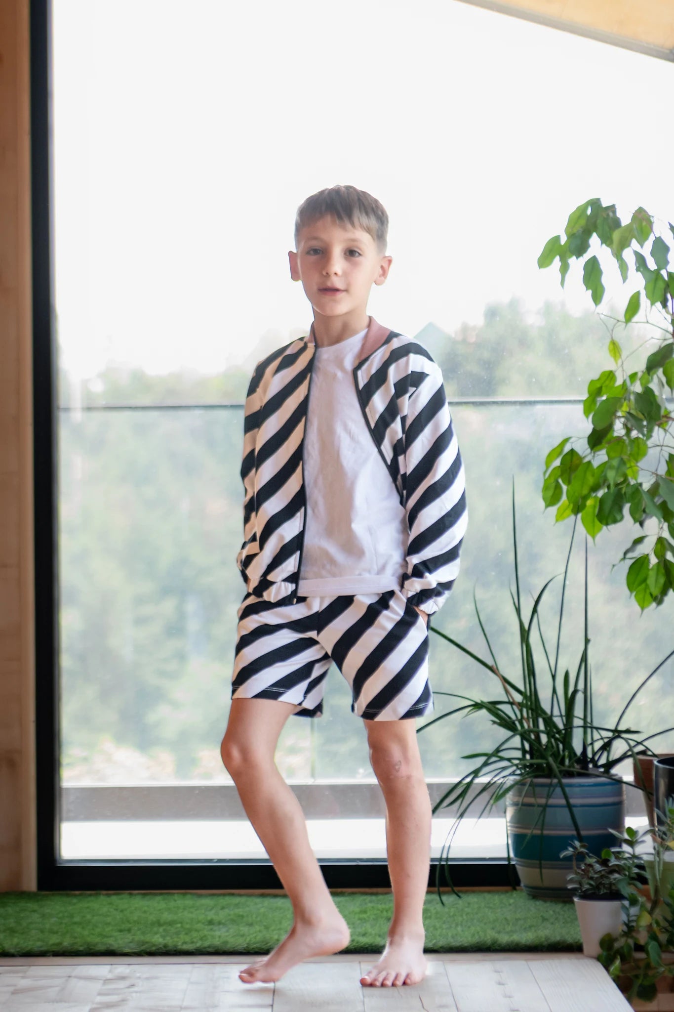 Sweatjacke "ZEBRETTO"