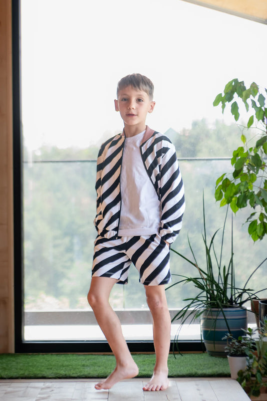 Sweatjacke "ZEBRETTO"